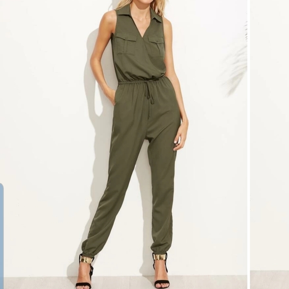 Anthropologie Pants - 1Day Sale🎉NWTAnthropologie  LAPIS jumpsuit size M